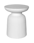 Uniqwa Collections Akoni Side Table Small - White