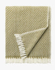 Copenhagen Pure Cashmere Throw - Wasabi