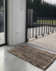 Zebra Caravan Jute Stripe Mat