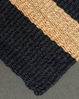 Zebra Irving Stripe Jute Mat