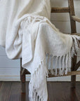 Eadie Bedouin Oversized Linen Throw