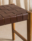 Bennu Leather Bench