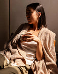 Copenhagen Pure Cashmere Throw - Brulee