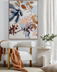 Floral Rhythm I Canvas Art Print