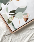 Field of Eucalypt Framed Canvas Print - Evergreen