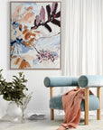 Floral Rhythm II Canvas Art Print