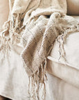 Eadie Mayla Linen Throw - Pre-order