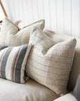 Eadie Mayla Handwoven Linen Cushion