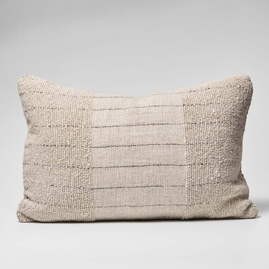Eadie Mayla Handwoven Linen Cushion