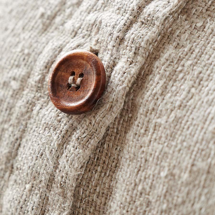 Eadie Mayla Handwoven Linen Cushion