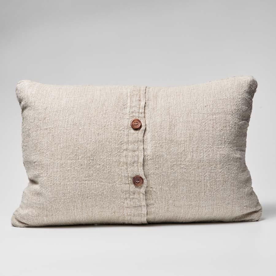 Eadie Mayla Handwoven Linen Cushion
