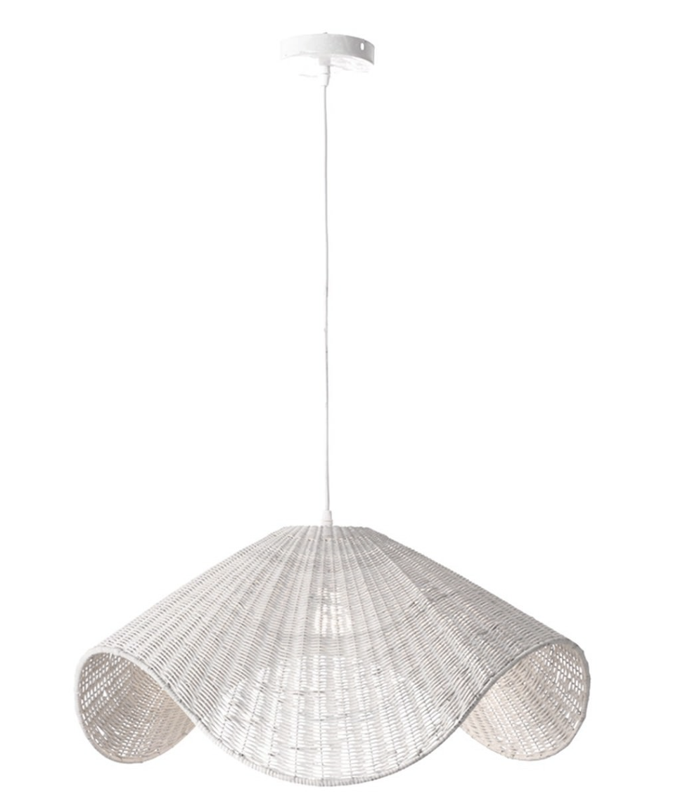 Ohio light rattan easy fit pendant deals