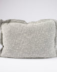 Eadie Polo Cushion - Silver/White