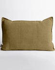 Eadie Luca Linen Cushion - Olive