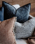 Eadie Tabako Linen Cushion
