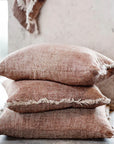 Eadie Tabako Linen Cushion