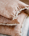 Eadie Tabako Linen Cushion