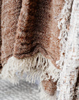 Eadie Tabako Linen Throw