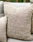 Eadie Wabi Recycled Linen Cushion