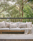 Eadie Wabi Recycled Linen Cushion