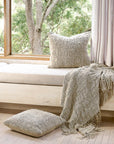 Eadie Wabi Recycled Linen Cushion