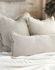 Eadie Bedouin Linen Cushion - Natural