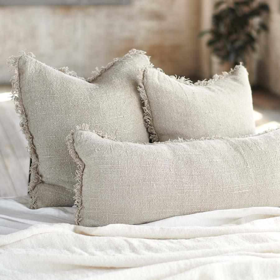 Long lumbar pillow for bed shop