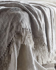 Eadie Bedouin Oversized Linen Throw