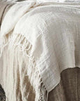Eadie Bedouin Oversized Linen Throw