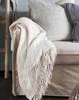 Eadie Bedouin Oversized Linen Throw