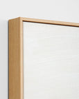 Painterly Vista Blush Framed Canvas