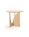 Ethnicraft Geometric Side Table in Natural Oak
