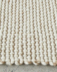 J+J Inlet Hand-loomed Rug - Cream