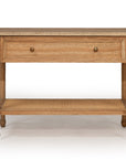 Village Cane Nightstand - Weathered Oak