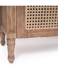 Village Four Door Sideboard - Weathered Oak
