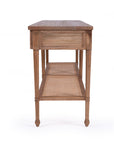 Village Wide Console Table - Weathered Oak
