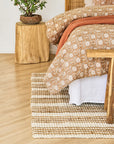 Zebra Flintoft Stripe Jute Rug