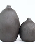 Cucumis Black Vase