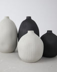 Cucumis Black Vase