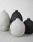 Cucumis Vase - White