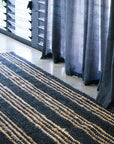 Zebra Jones Stripe Jute Runner