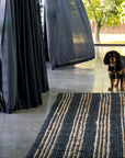 Zebra Jones Stripe Jute Runner