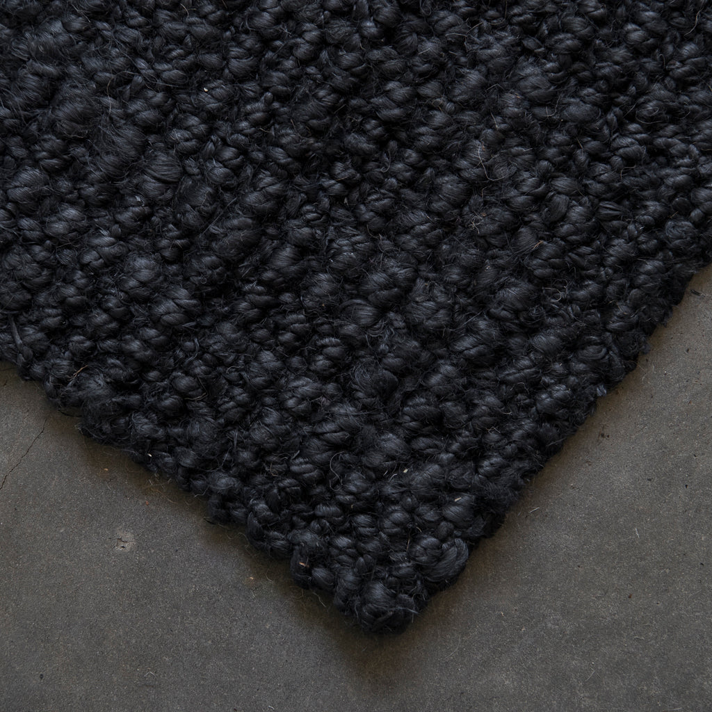 Zebra Graphite Jute Mat