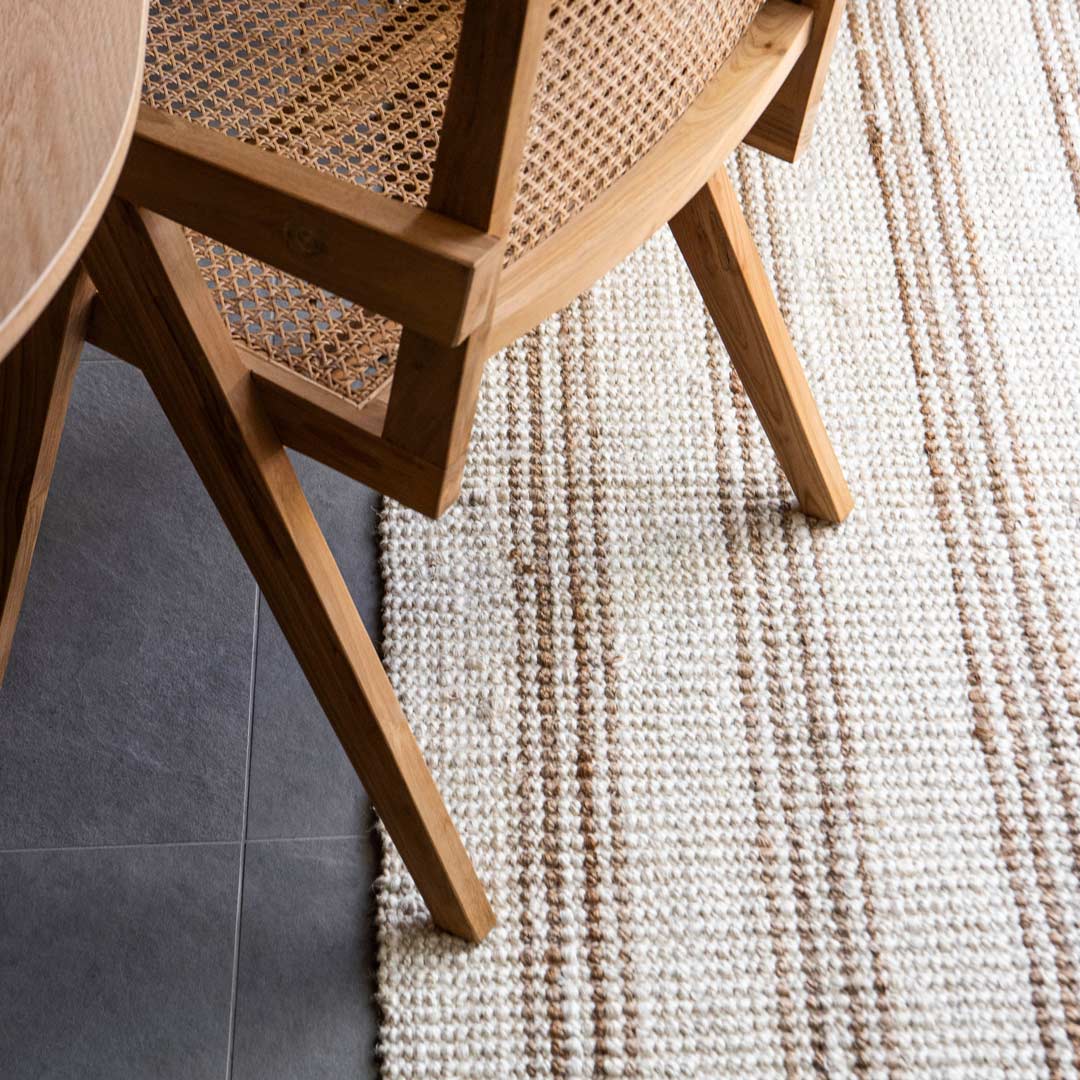 Zebra Flintoft Stripe Jute Runner