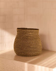 Sabine Woven Basket - Khaki