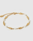 Mimi Pearl and Gold Bracelet