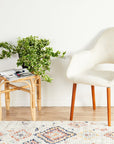 J+J Asilah Silver Diamond Rug