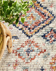 J+J Asilah Silver Diamond Rug