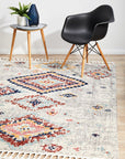 J+J Asilah Silver Diamond Rug