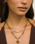 Mason Neclace Tiger Eye by Arms of Eve